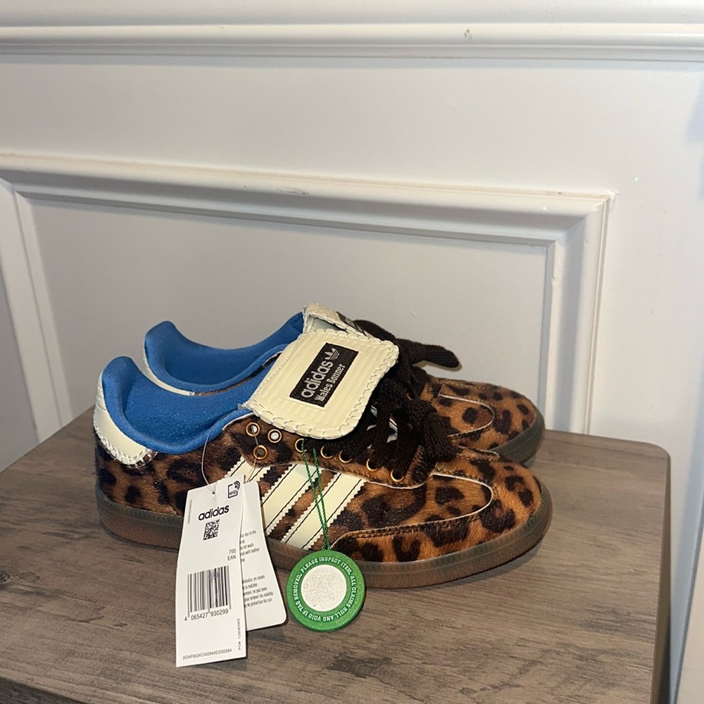 Adidas x Wales Bonner samba leopard size 6.5